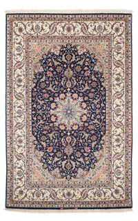 Tappeto Persero - Isfahan - Premio - 243 x 156 cm - blu scuro