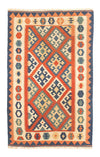 Kilim Fars 97x150cm - rosso - Rettangolo / Rosso / 97 x 150 cm Rettangolo