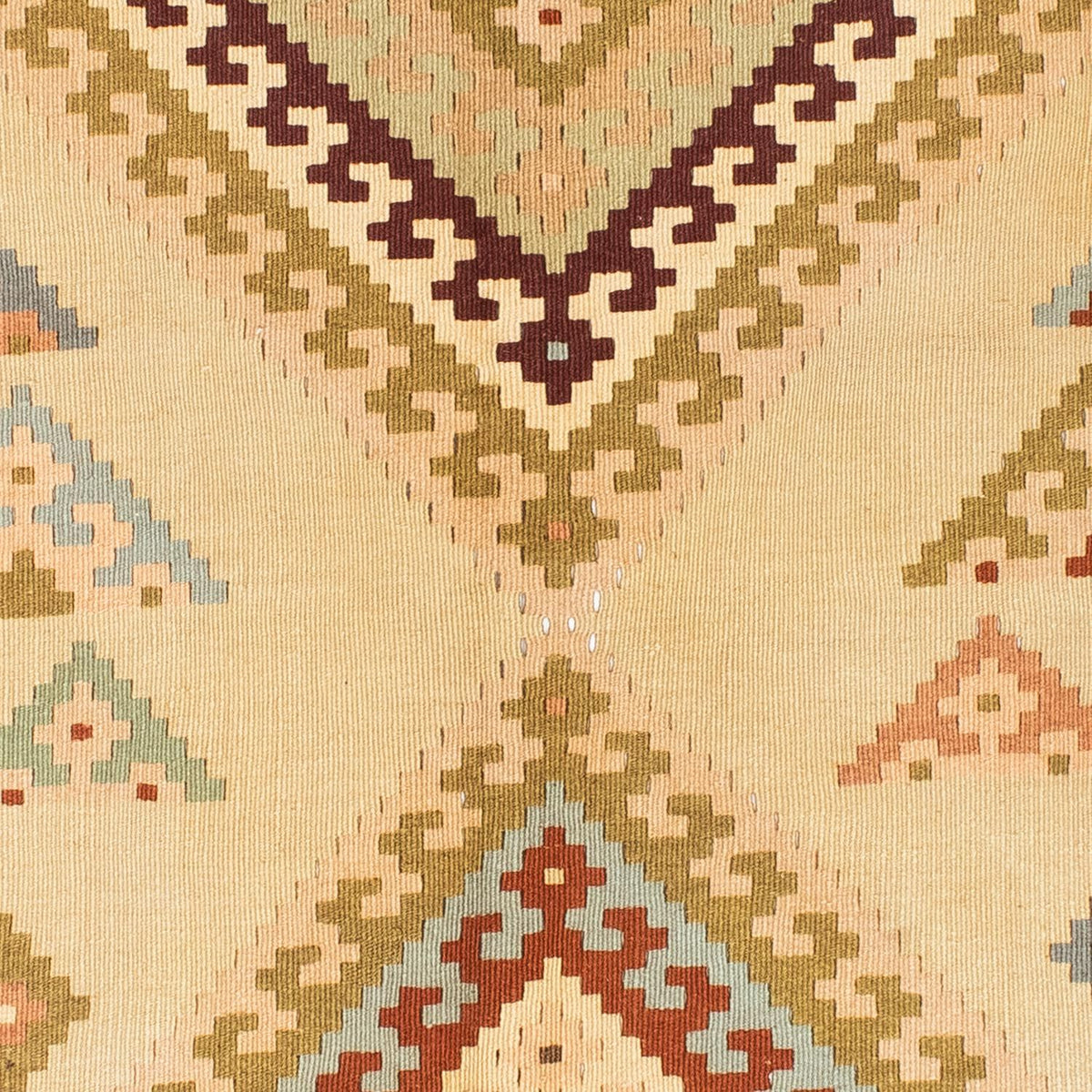 Kelim Teppich - Oriental 216 x 150 cm - hellbeige