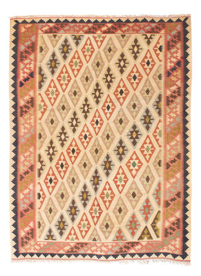 Kelim Teppich - Oriental 190 x 144 cm - beige