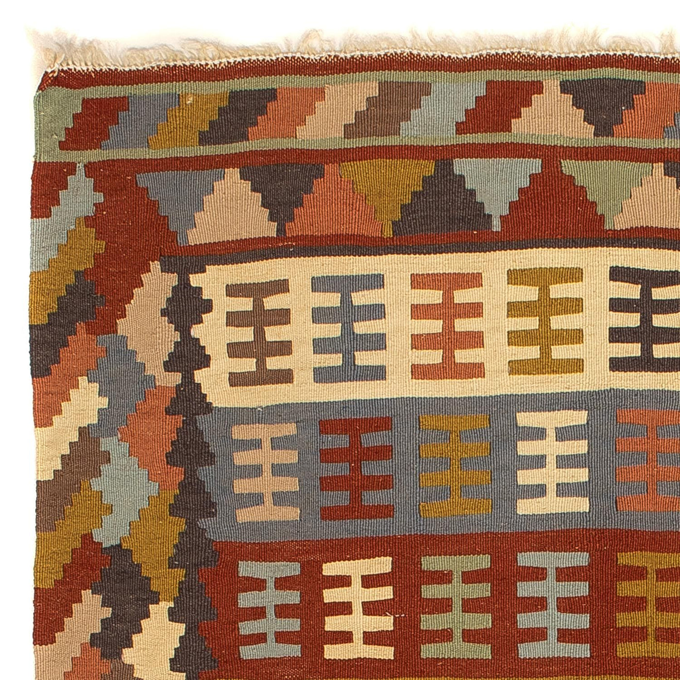 Kelim Teppich - Oriental 156 x 100 cm - mehrfarbig