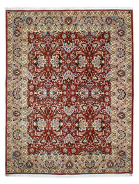 Tappeto Persero - Ghom - 232 x 180 cm - rosso scuro