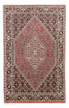 Perserteppich - Bidjar 113 x 176 cm - hellrot - Rechteckig / Hellrot / 113 x 176 cm Rechteckig