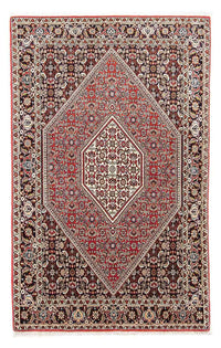 Tapis persan - Bidjar - 176 x 113 cm - rouge clair