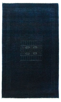 Tapis Ziegler - 132 x 75 cm - bleu foncé
