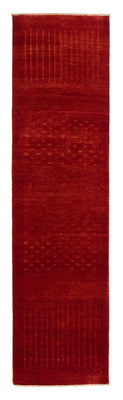 Gabbeh Teppich - Loribaft Indus 307 x 80 cm - rot