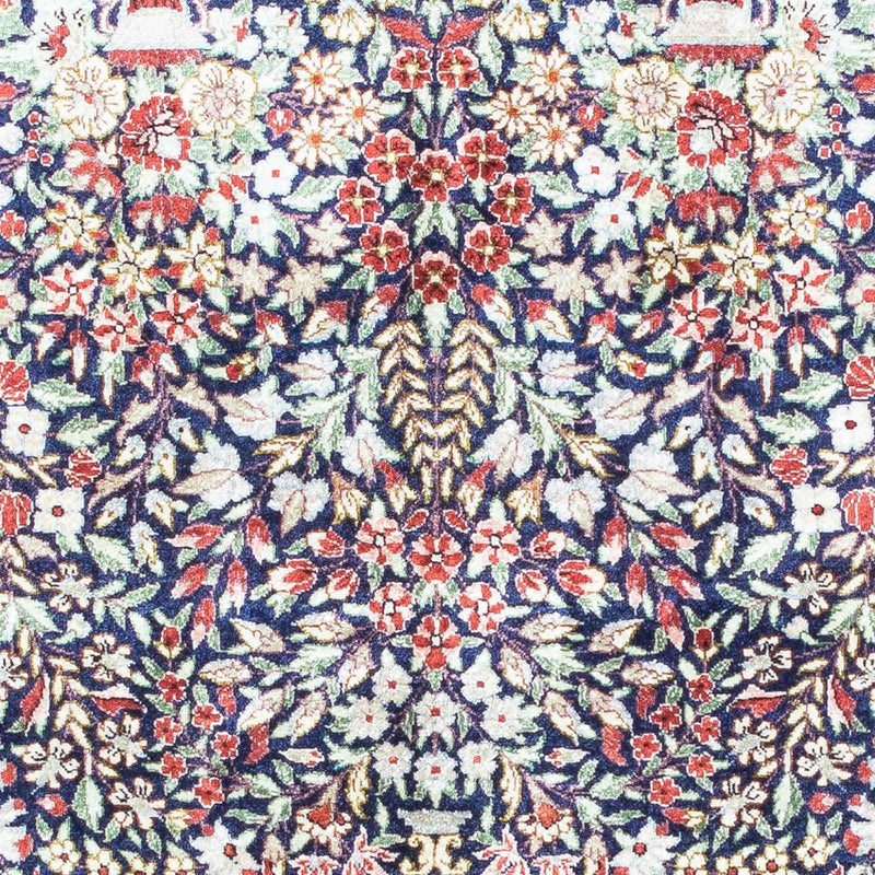 Perserteppich - Ghom 120 x 78 cm - dunkelblau