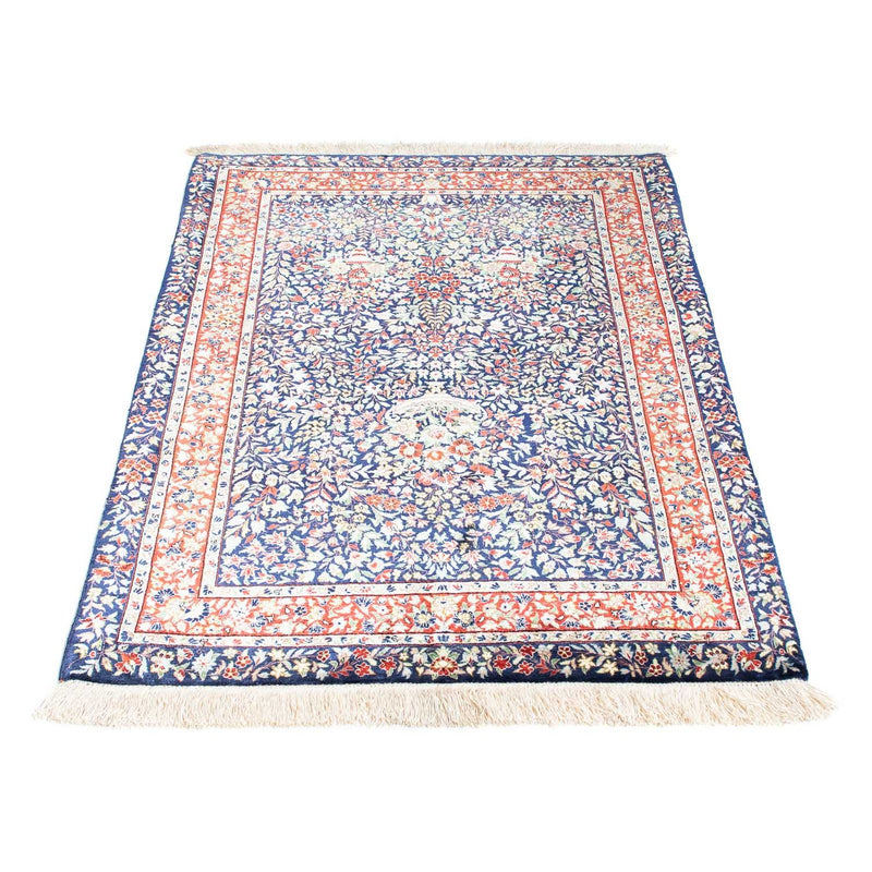 Perserteppich - Ghom 120 x 78 cm - dunkelblau