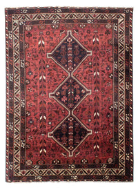 Tapis persan - Nomadic - 303 x 206 cm - rouge foncé