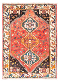 Tapis persan - Nomadic - 151 x 108 cm - rouge clair