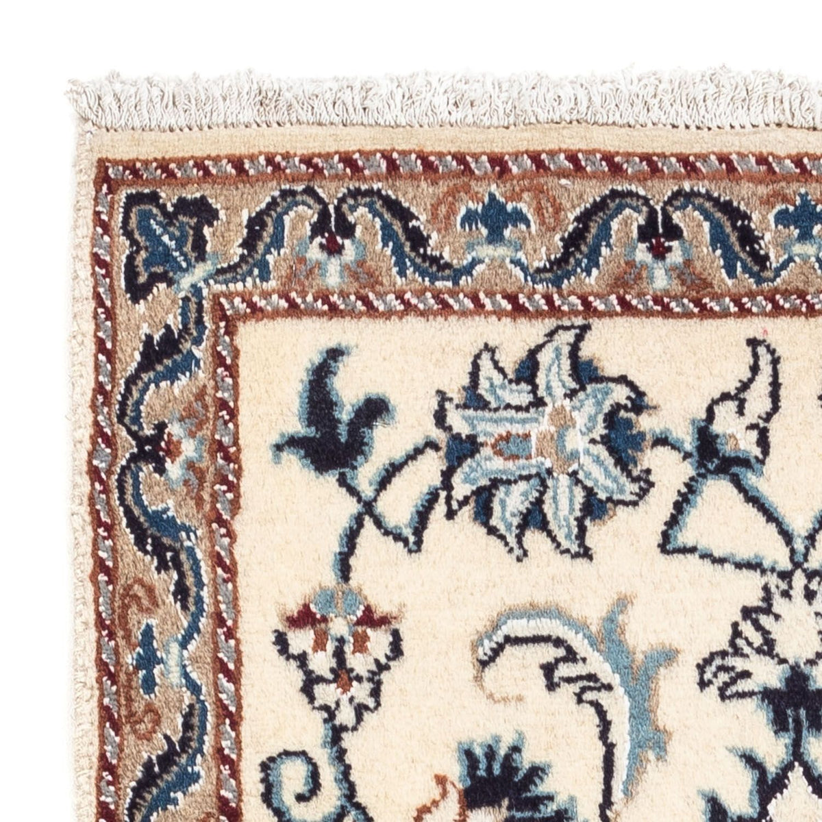 Perserteppich - Nain 138 x 66 cm - beige