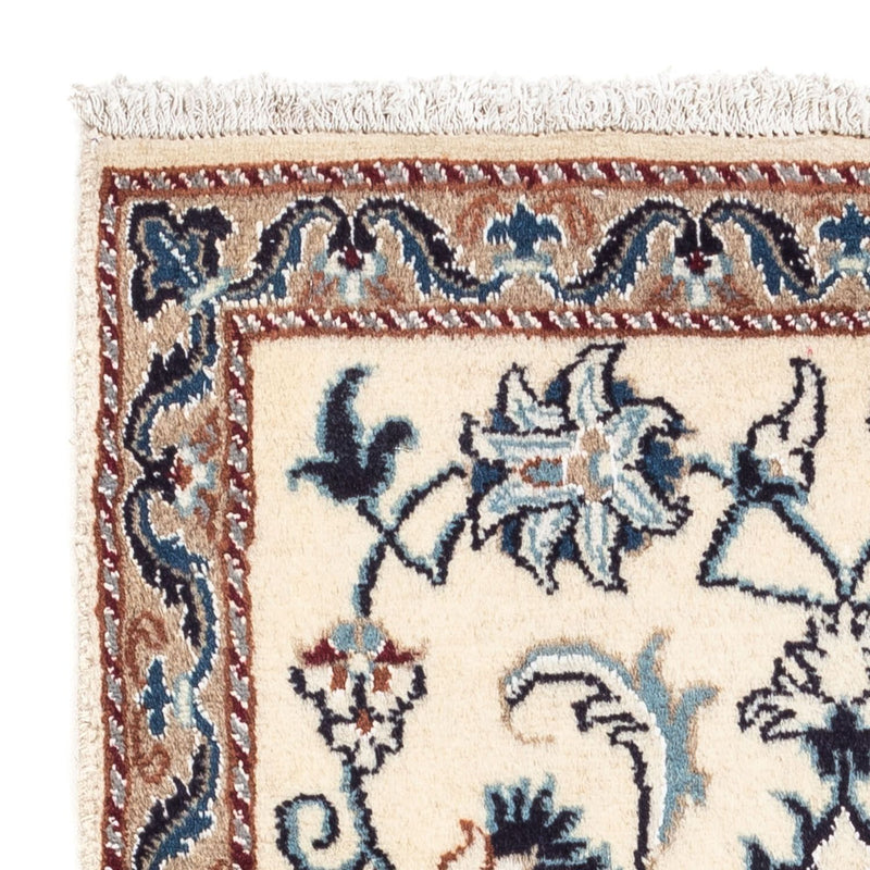 Perserteppich - Nain 138 x 66 cm - beige