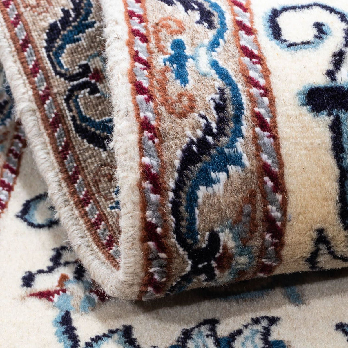 Perserteppich - Nain 138 x 66 cm - beige