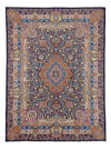 Kashmar Tappeto 298x394cm - Tappeto persiano - blu scuro - Rettangolo / Blu scuro / 298 x 394 cm Rettangolo