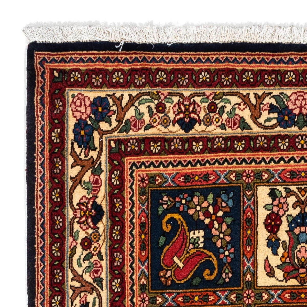 Perserteppich - Nomadic 150 x 103 cm - dunkelblau