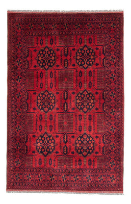 Afghan Teppich - Kunduz 196 x 130 cm - rot