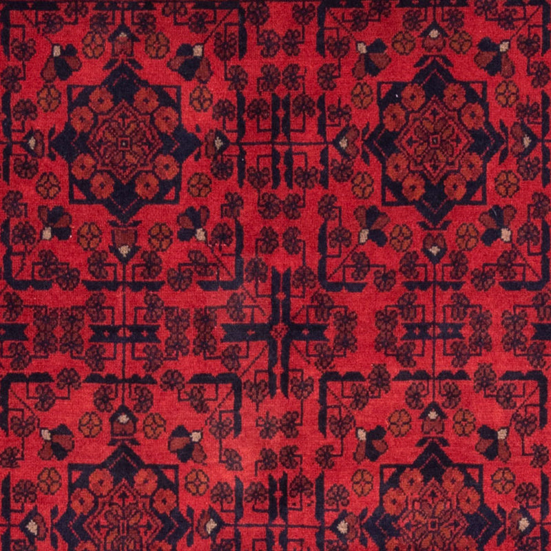 Afghan Teppich - Kunduz 186 x 126 cm - rot