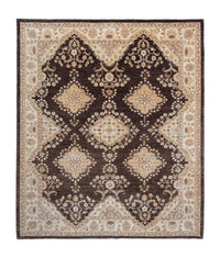 Tapis Ziegler - 300 x 246 cm - marron foncé