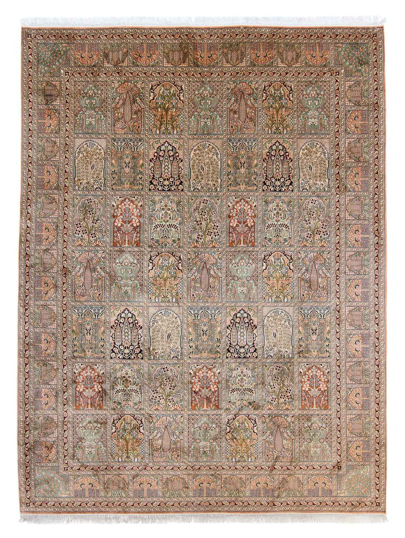 Seidenteppich - Kaschmir Seide 336 x 251 cm Wohnzimmer Teppich