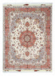 Täbriz - 50 Raj Teppich 196x153cm - Perserteppich