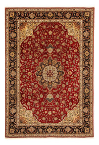 Tappeto Persero - Tabriz - Reale - 350 x 245 cm - rosso scuro
