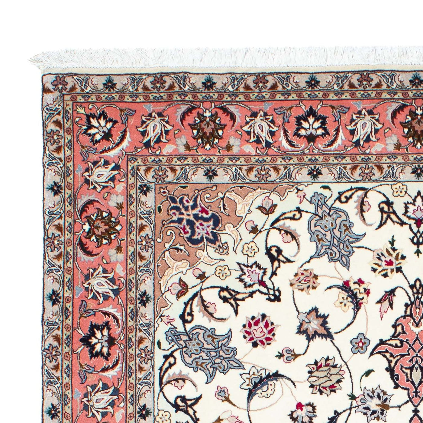 Täbriz - 50 Raj Teppich 211x153cm - Perserteppich