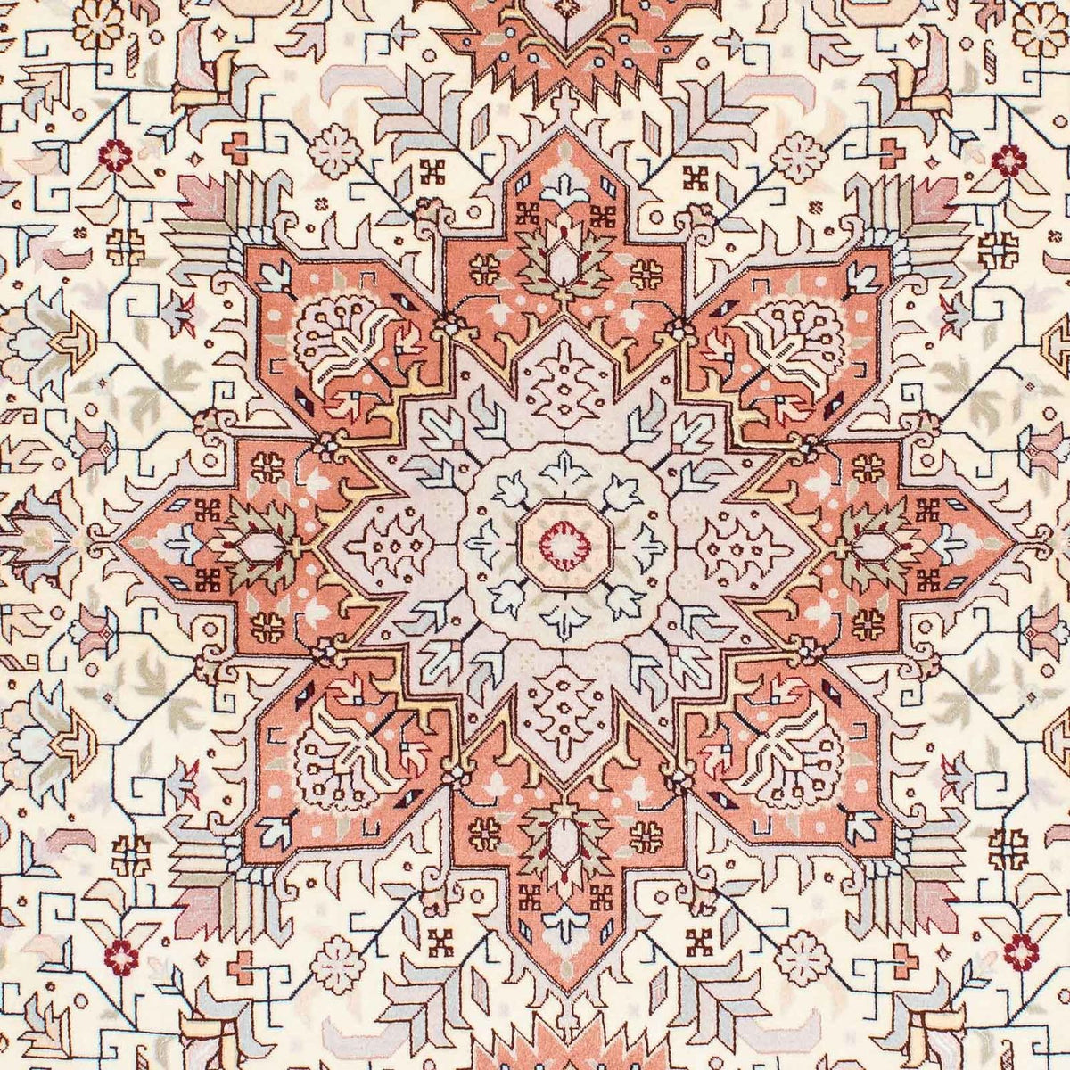 Perserteppich - Täbriz - Royal 211 x 151 cm Teppichbrücke