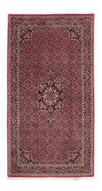 Tapis de couloir Tapis persan - Bidjar - 198 x 101 cm - rouge