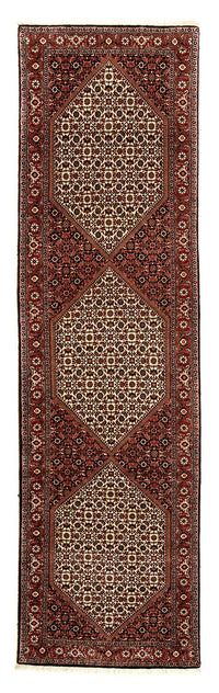 Tapis de couloir Tapis persan - Bidjar - 316 x 81 cm - multicolore