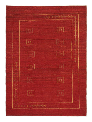 Gabbeh Teppich - Perser 196 x 143 cm - rot