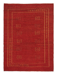 Tappeto Gabbeh - Persero - 196 x 143 cm - rosso