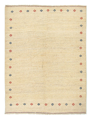 Tapis Gabbeh - Persan - 198 x 150 cm - beige