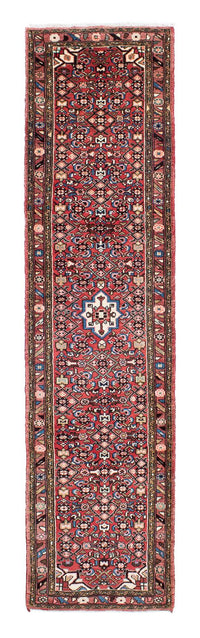 Tapis de couloir Tapis persan - Nomadic - 327 x 80 cm - rouge clair