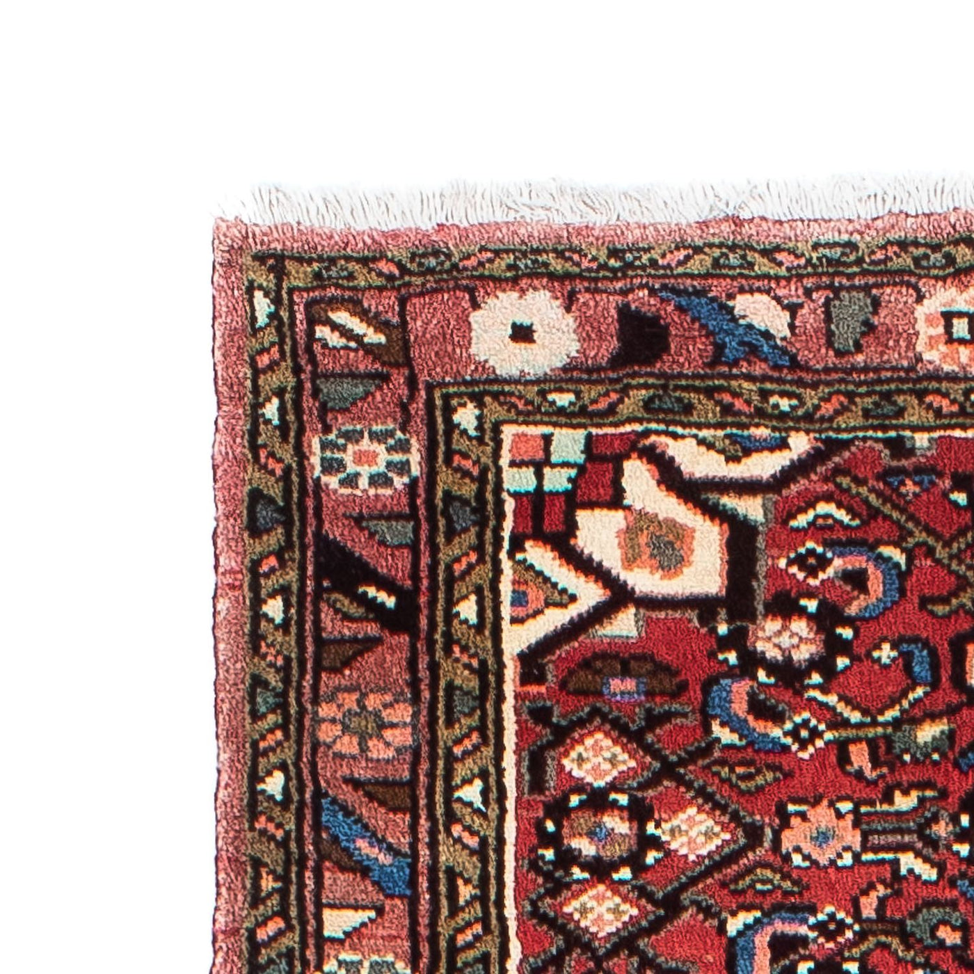 Perserteppich - Nomadic 327 x 80 cm - hellrot