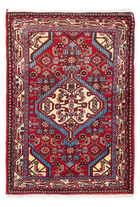 Tapis persan - Nomadic - 117 x 81 cm - rouge