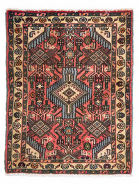 Tapis persan - Nomadic - 84 x 64 cm - rouge clair