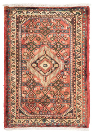 Perserteppich - Nomadic 87 x 62 cm - hellrot