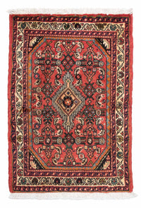 Tapis persan - Nomadic - 89 x 61 cm - rouge foncé