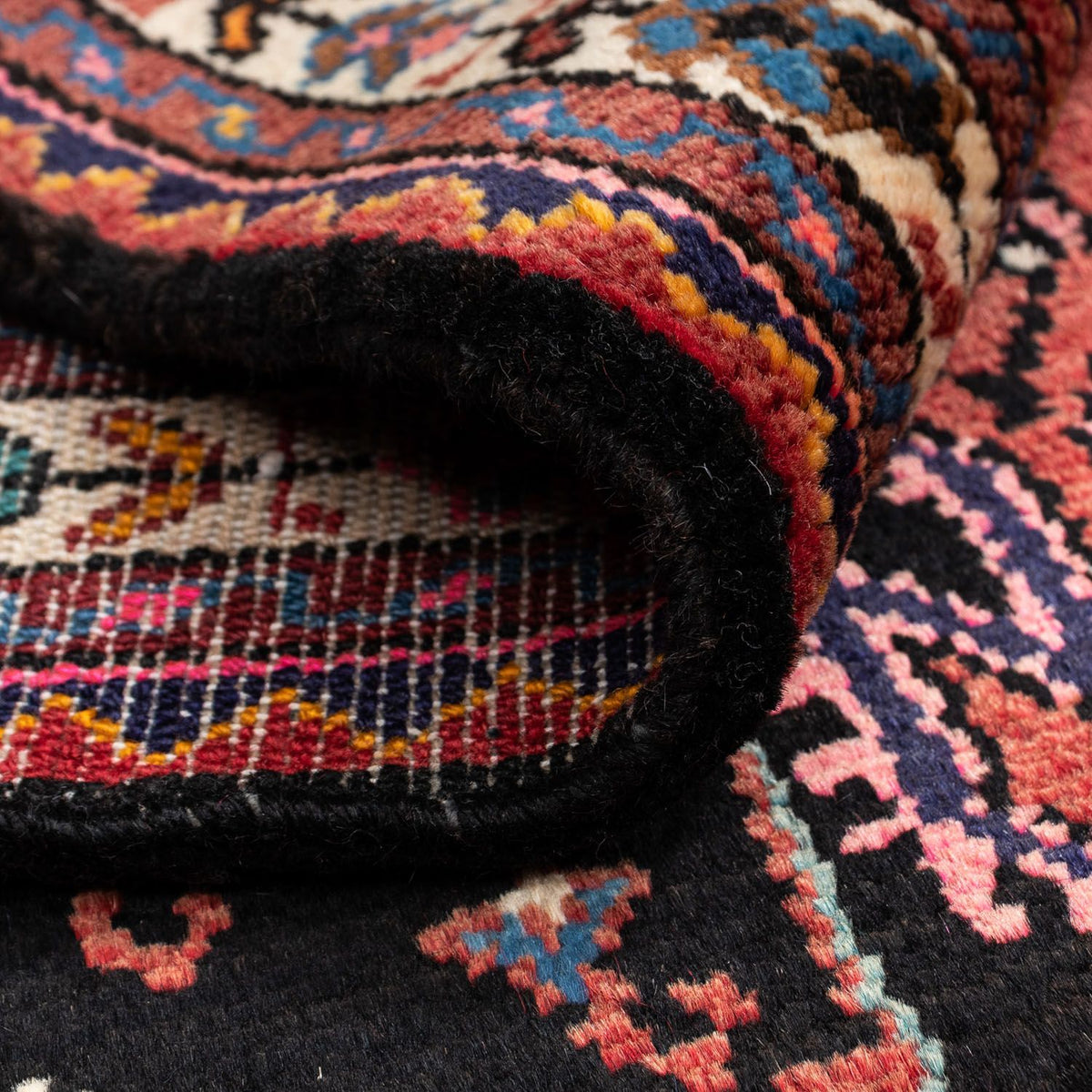 Perserteppich - Nomadic 138 x 91 cm - hellrot