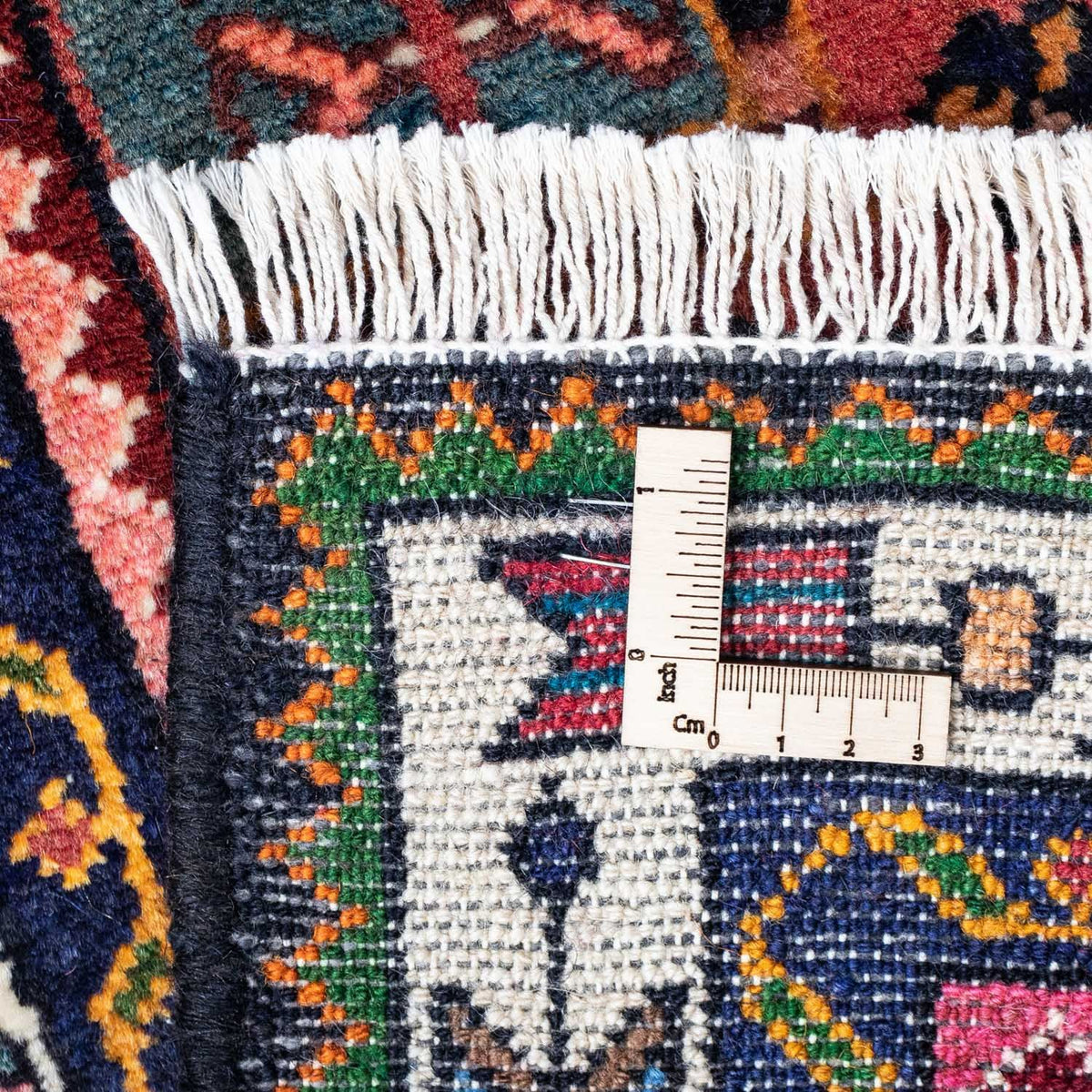 Perserteppich - Nomadic 108 x 78 cm - dunkelblau