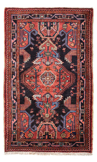 Tapis persan - Nomadic - 146 x 89 cm - rouille