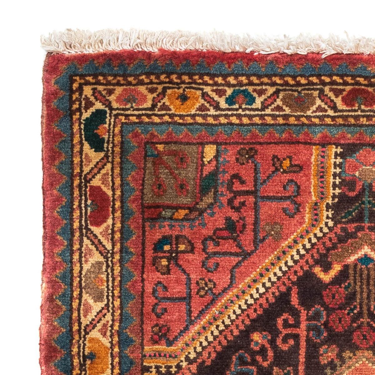 Perserteppich - Nomadic 130 x 80 cm - hellrot