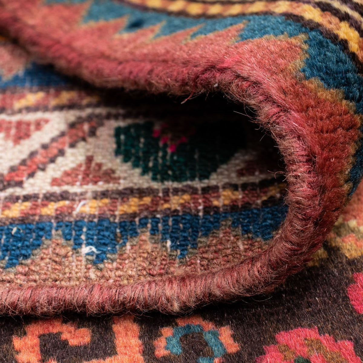 Perserteppich - Nomadic 130 x 80 cm - hellrot