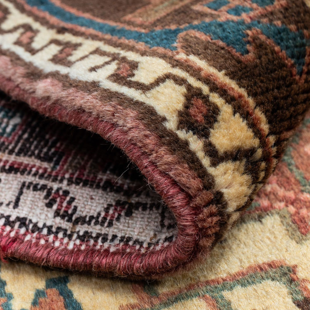 Perserteppich - Nomadic 125 x 85 cm - hellrot