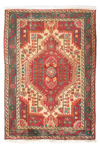 Tapis persan - Nomadic - 119 x 82 cm - rouge
