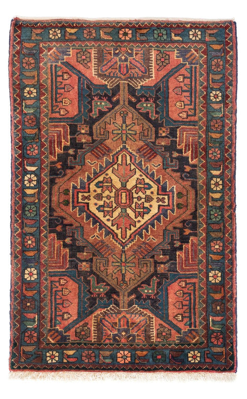 Perserteppich - Nomadic 126 x 80 cm - hellrot