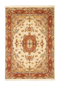 Tapis persan - Tabriz - Royal - 150 x 100 cm - beige