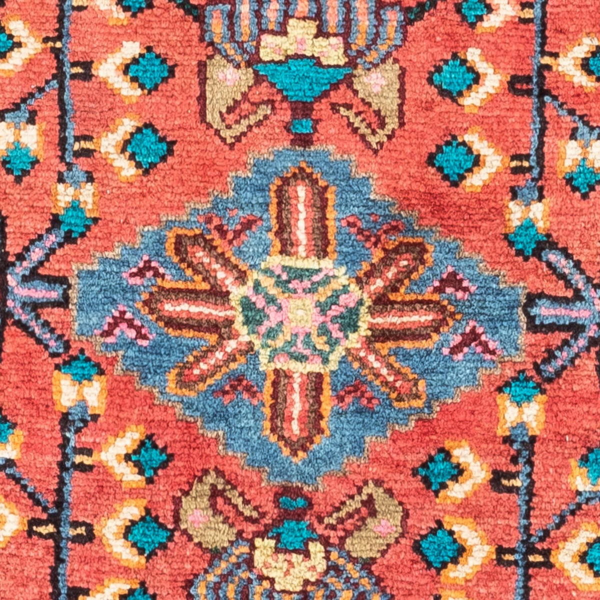 Perserteppich - Nomadic 130 x 85 cm - rot