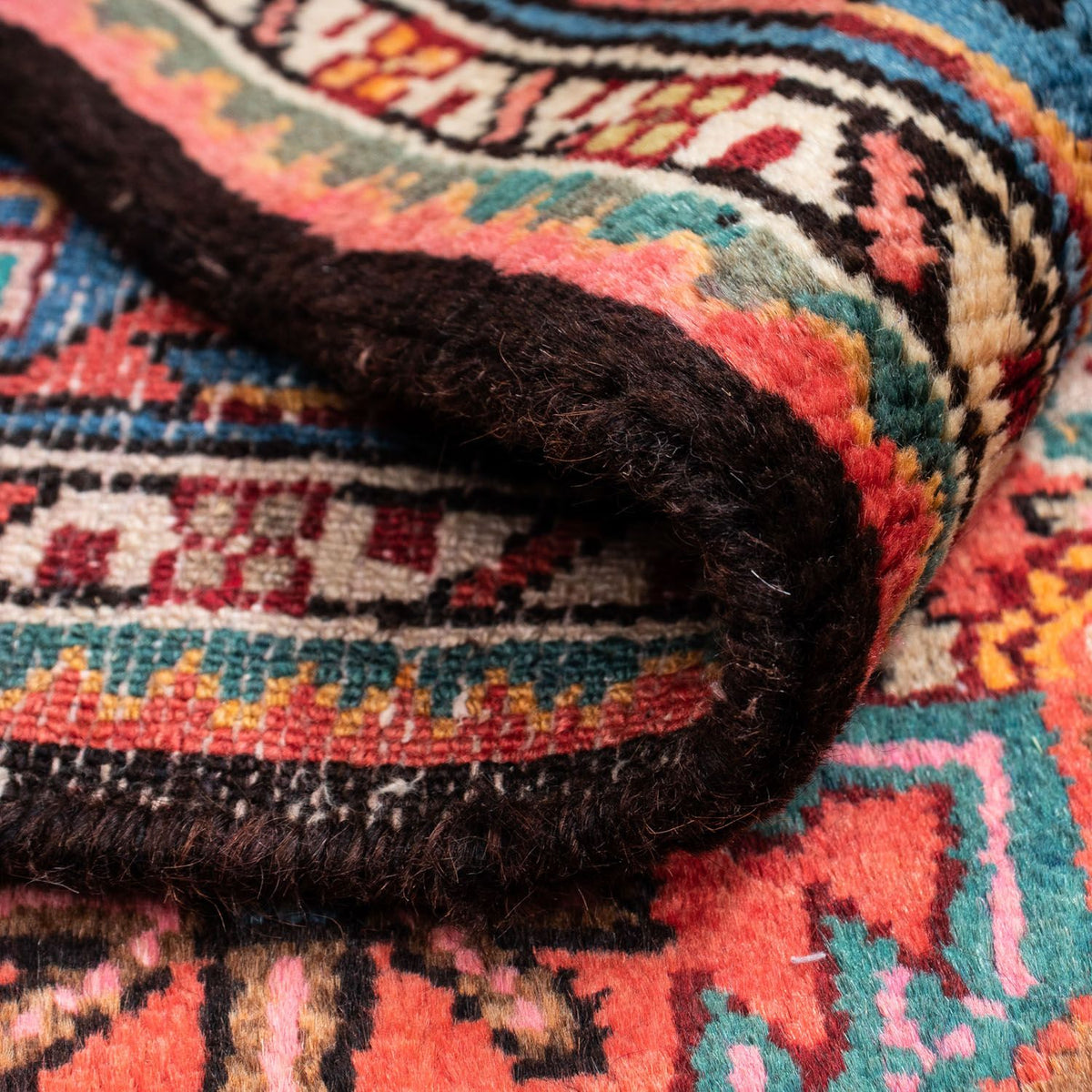 Perserteppich - Nomadic 130 x 85 cm - rot