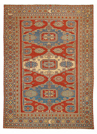 Tapis Kelim - Oriental - 265 x 200 cm - rouge foncé
